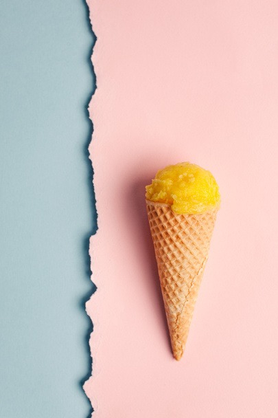 Lemon Ice-Cream - Foto, imagen
