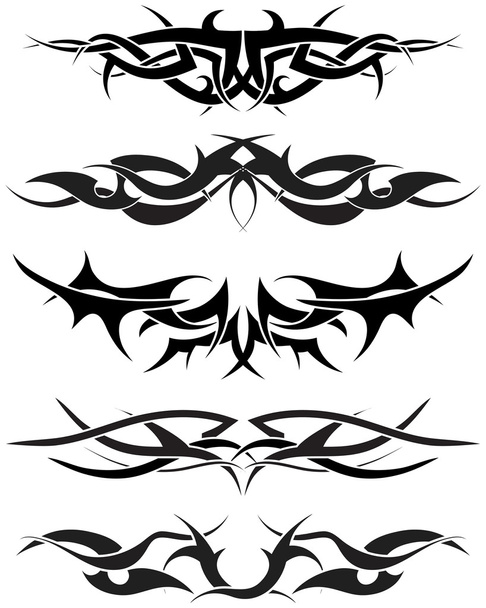 Set de tatouages
 - Vecteur, image