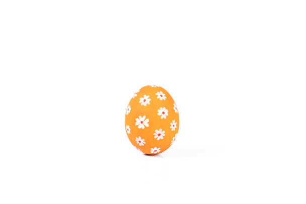 Buona Pasqua, Pasqua dipinto uovo isolato su sfondo bianco
. - Foto, immagini