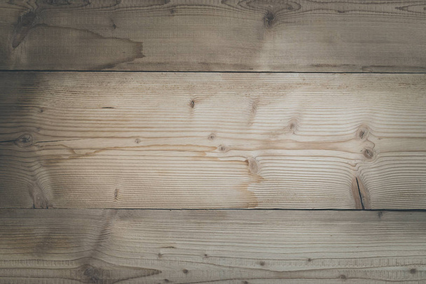 Closeup picture of old rustic wooden spruce planks - Φωτογραφία, εικόνα