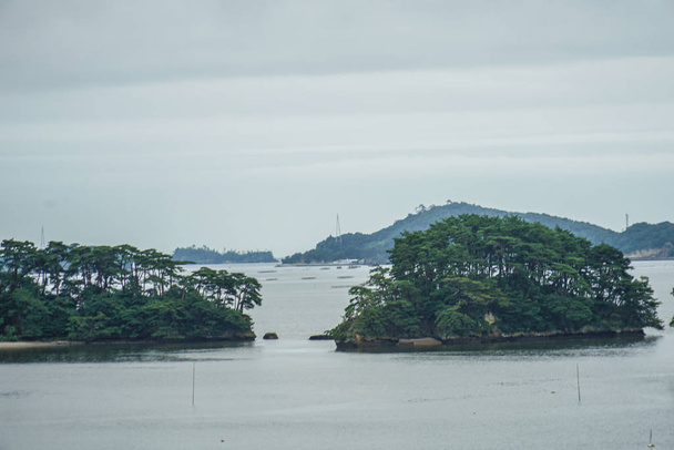 Paesaggio di Matsushima (i tre punti più panoramici del Giappone, Prefettura di Miyagi
) - Foto, immagini