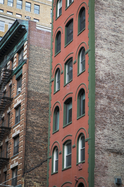 Old apartment buildings, New York City - Valokuva, kuva