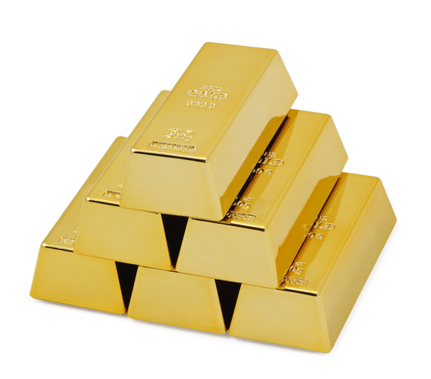 Gold bullion bars - Photo, Image