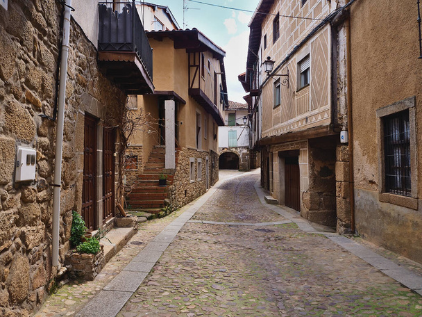 Route through three medieval villages of Salamanca, Spain. - Photo, Image