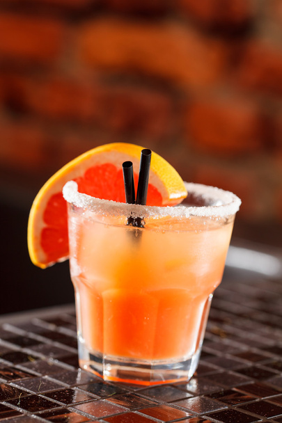 Cocktail with grapefruit - Photo, image