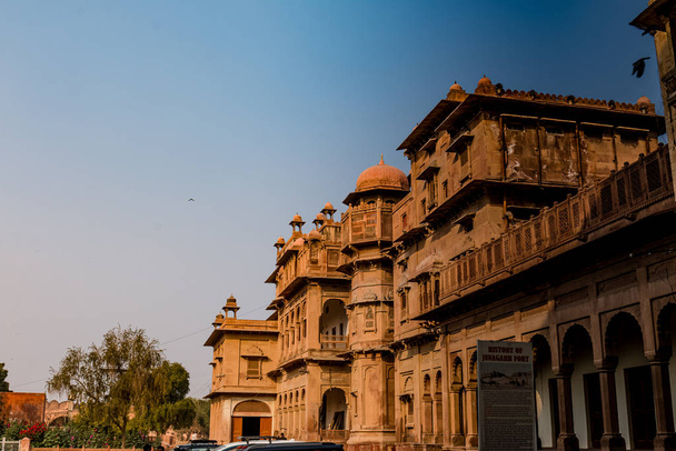 Bikaner, Rajasthan / India - January 2019 : Fort Bikaner rajasthan india - Φωτογραφία, εικόνα
