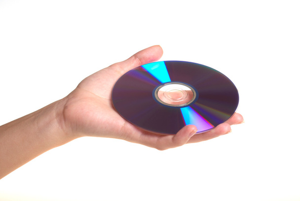 Disc in hand - Foto, afbeelding