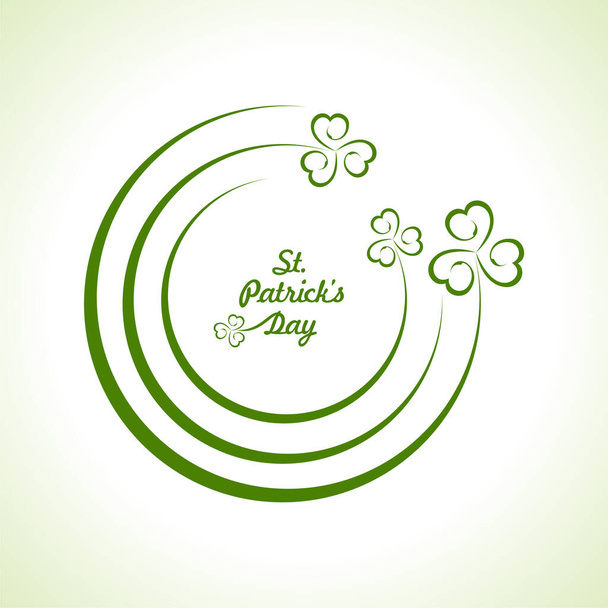 Vector illustration of Happy Saint Patrick's Day Stock Vector - Vector, Imagen