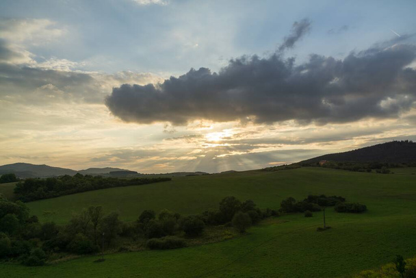 Panorama con nuvole, Repubblica Ceca
 - Foto, immagini