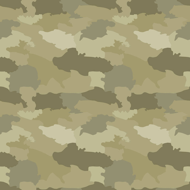 camouflage militaire achtergrond. - Vector, afbeelding
