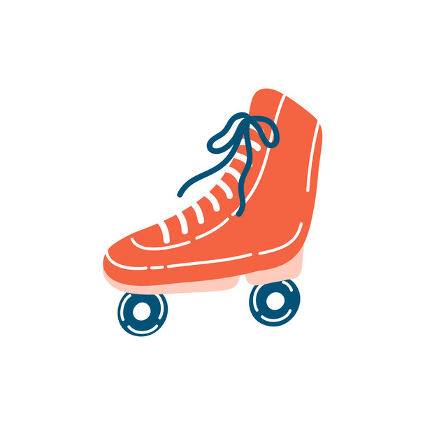 ícone de patins, simplesmente ilustração vetorial
  - Vetor, Imagem