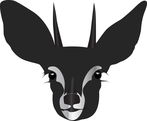 Tête d'antilope
 - Vecteur, image