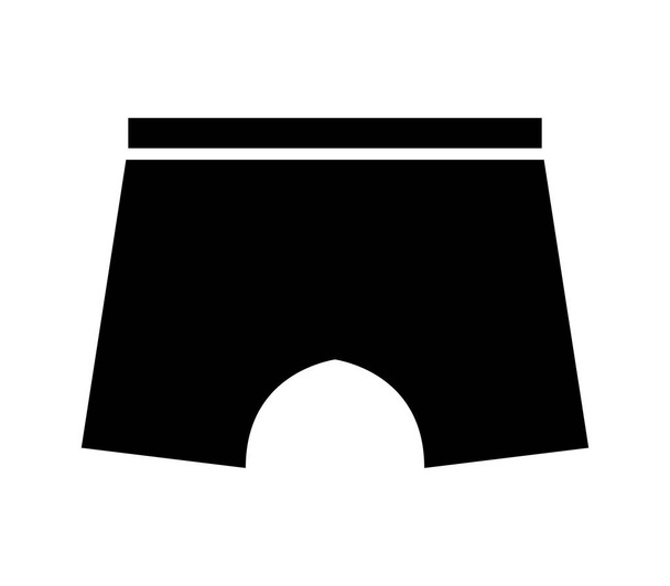 ikona spodní prádlo na bílém pozadí - Vektor, obrázek