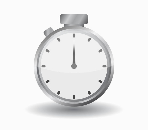 stopwatch icon on a white background - Vector, Image