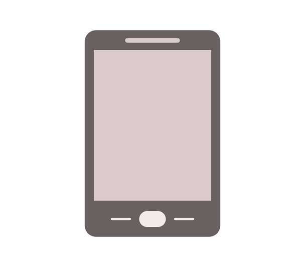 ícone do smartphone no fundo branco
 - Vetor, Imagem