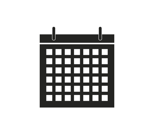 icône de calendrier sur un fond blanc
 - Vecteur, image