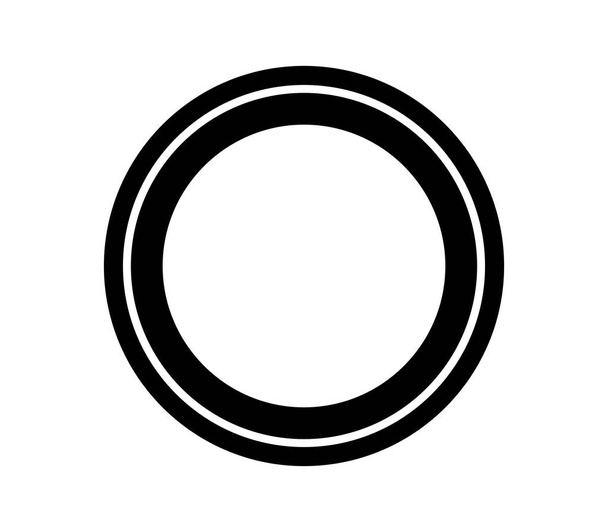 εικονίδιο δρόμου σύμβολο σε άσπρο φόντο - Διάνυσμα, εικόνα