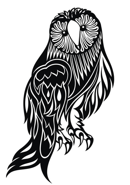 Owl - vector illustration. Icon design  - Vector, Image