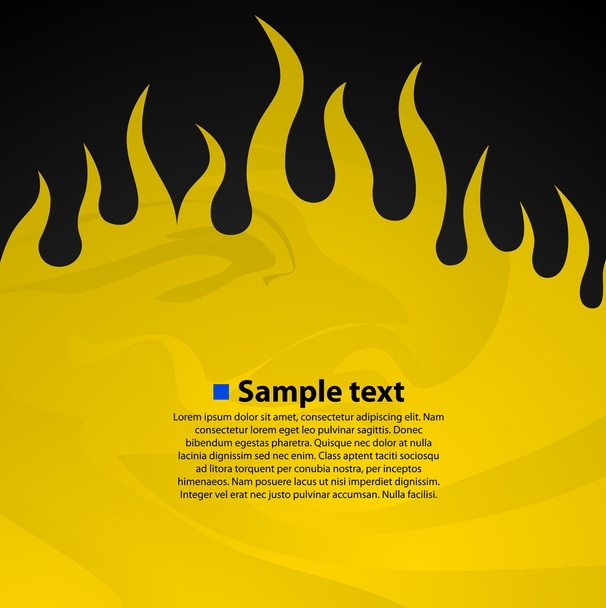 Fire vector background - Vector, Imagen