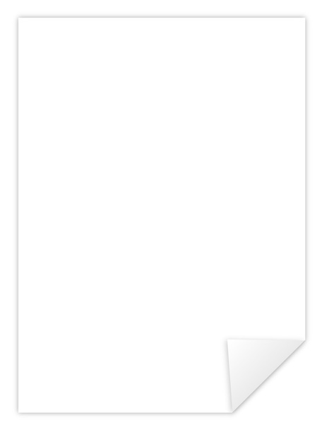 Papel de hoja en blanco
 - Foto, imagen