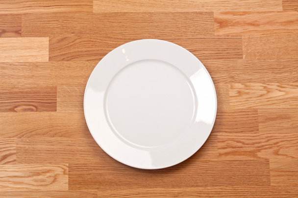 Ceramic white plate - Photo, image