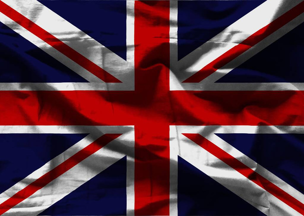 Nagy-Britannia lobogójának szerkezete - Fotó, kép