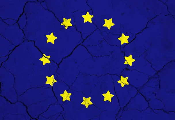 drapeau coloré de texture européenne
 - Photo, image