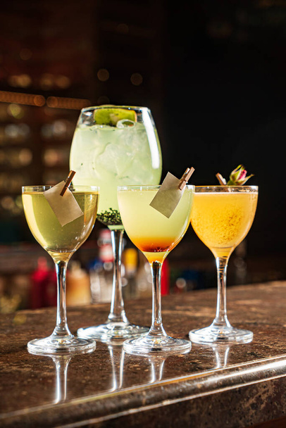 mexican cocktail in the bar - Фото, зображення