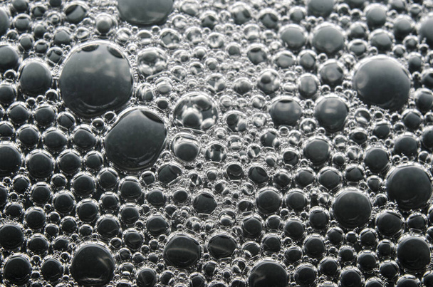 burbuja y espuma de fondo y spray
  - Foto, Imagen
