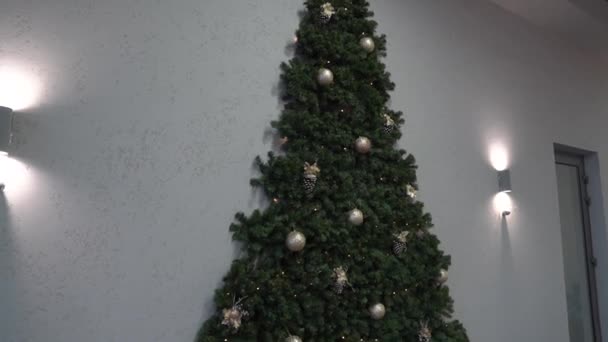 Χριστουγεννιάτικο Δέντρο Νέο Έτος Διακόσμηση - Πλάνα, βίντεο