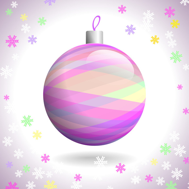 Christmas Ball - Vector, Image