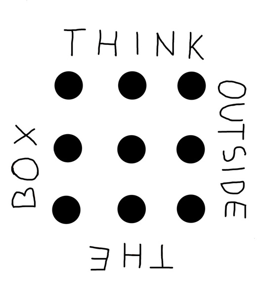 Think outside the box - Photo, Image