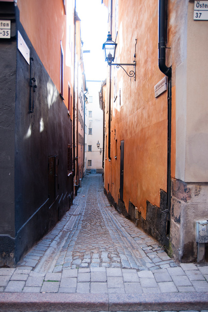 stará ulice Stockholmu - Fotografie, Obrázek