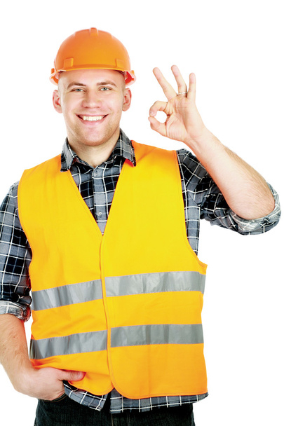A young construction worker - Foto, Imagen