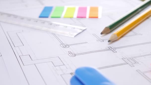 Desenho Apartamentos com régua e lápis
 - Filmagem, Vídeo