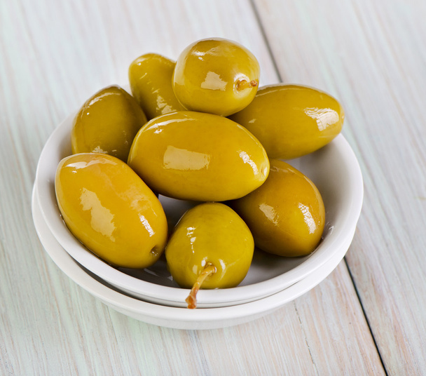 Green olives. - Photo, image