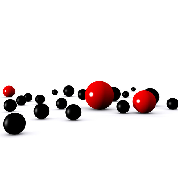 3d balls - Photo, Image