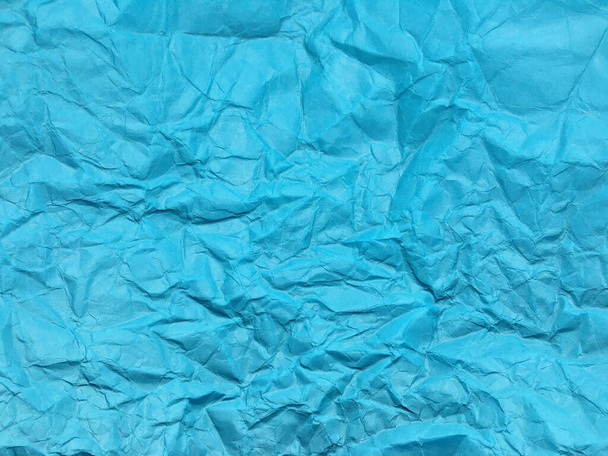 Moderne papier froissé bleu texture fond pour la conception
.  - Photo, image