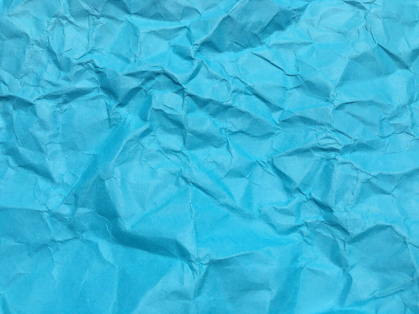 Moderne papier froissé bleu texture fond pour la conception
.  - Photo, image
