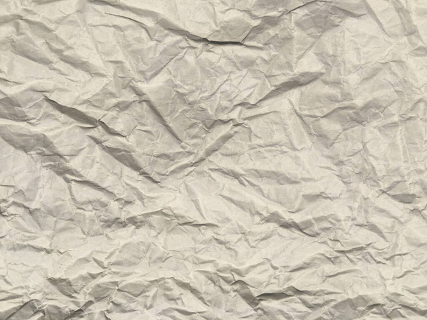 Białe pogniecione tło tekstury papieru dla Design with space. - Zdjęcie, obraz