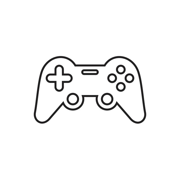 plantilla icono de juego de color negro editable. símbolo del icono del juego Ilustración vectorial plana para diseño gráfico y web
. - Vector, imagen