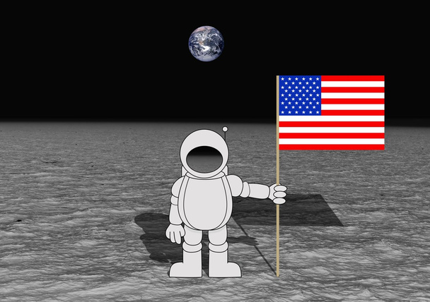 Moon Landing - Foto, afbeelding