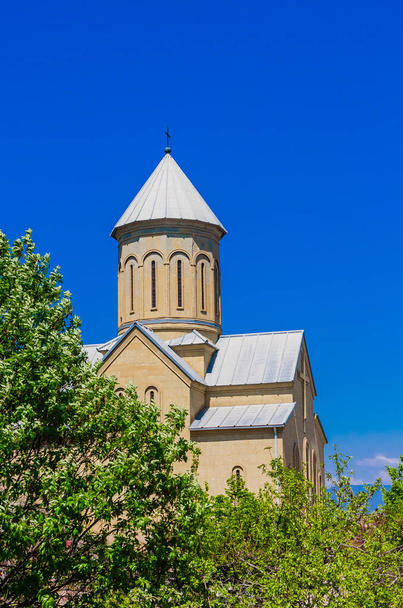 Εκκλησία του Αγίου Νικολάου στο Φρούριο Ναρικάλα στην Τιφλίδα, πρωτεύουσα της Γεωργίας, Ανατολική Ευρώπη - Φωτογραφία, εικόνα