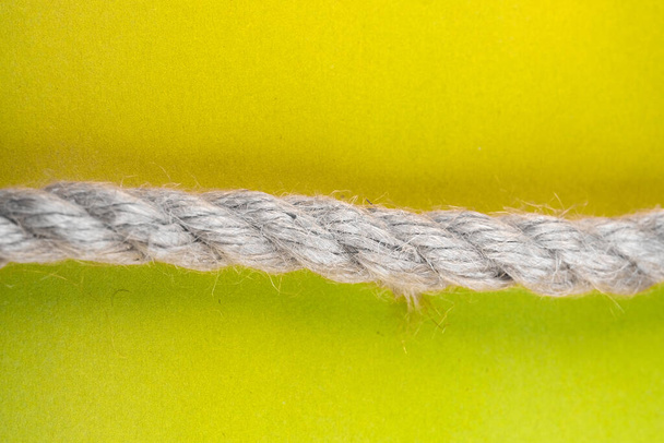 closeup image of part of a rope - Φωτογραφία, εικόνα