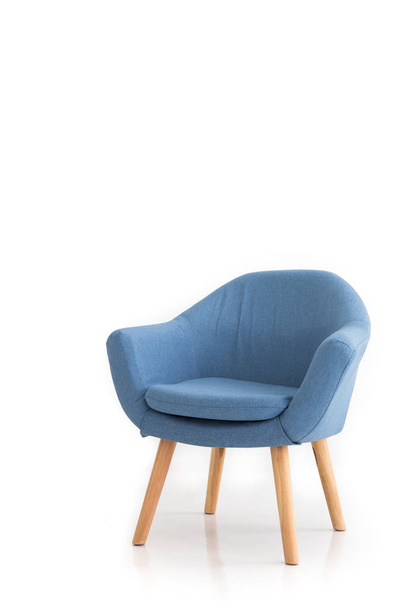 modern armchair on white background - Фото, изображение