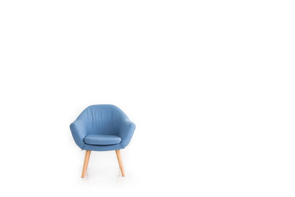 modern armchair on white background - Fotó, kép