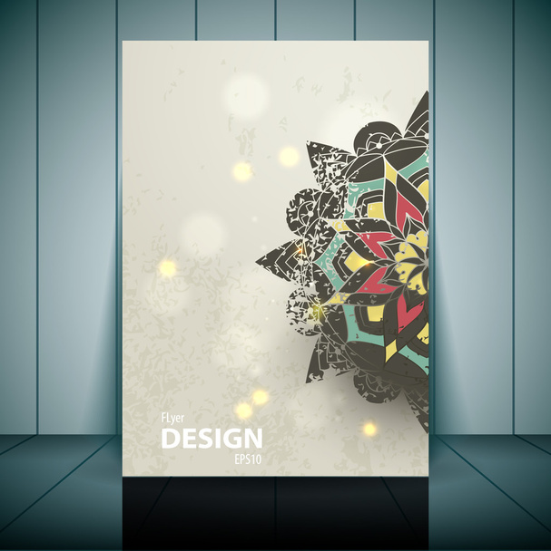 Vector Fashion brochure, flyer, magazine cover & poster template - Vector, Image
