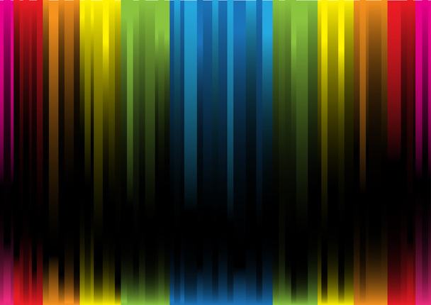 Iridescent light on a black background4 - Vecteur, image