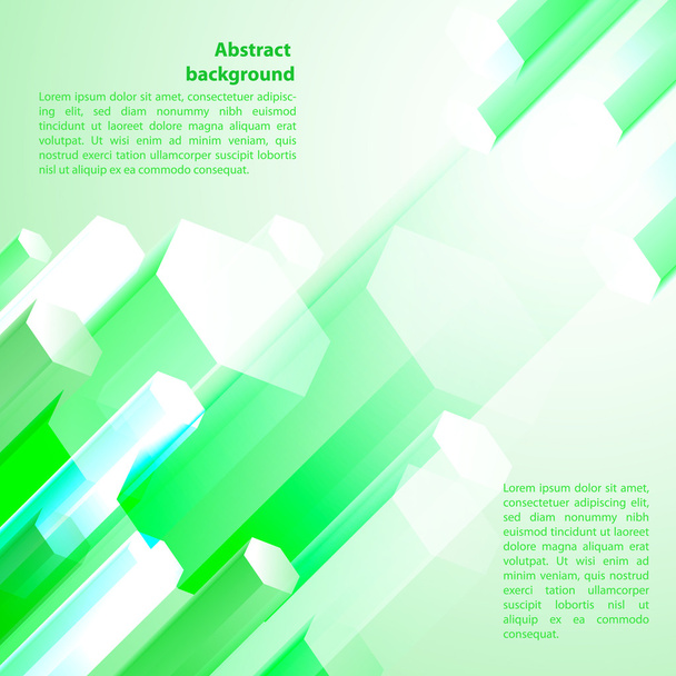 Cristal LED zelené pozadí. vektorové ilustrace pro vaše firemní prezentace - Vektor, obrázek