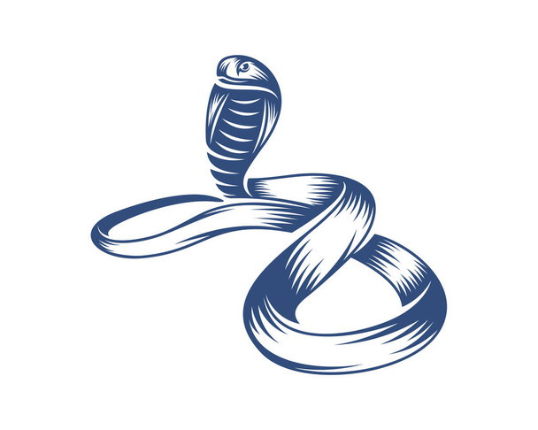 Vecteur de conception de logo de serpent de Cobra roi, graphique animal, illustration de modèle de conception de serpent
 - Vecteur, image